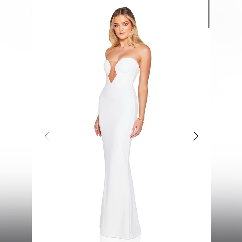 NWT Nookie Minx Seasonless Gown in Ivory White